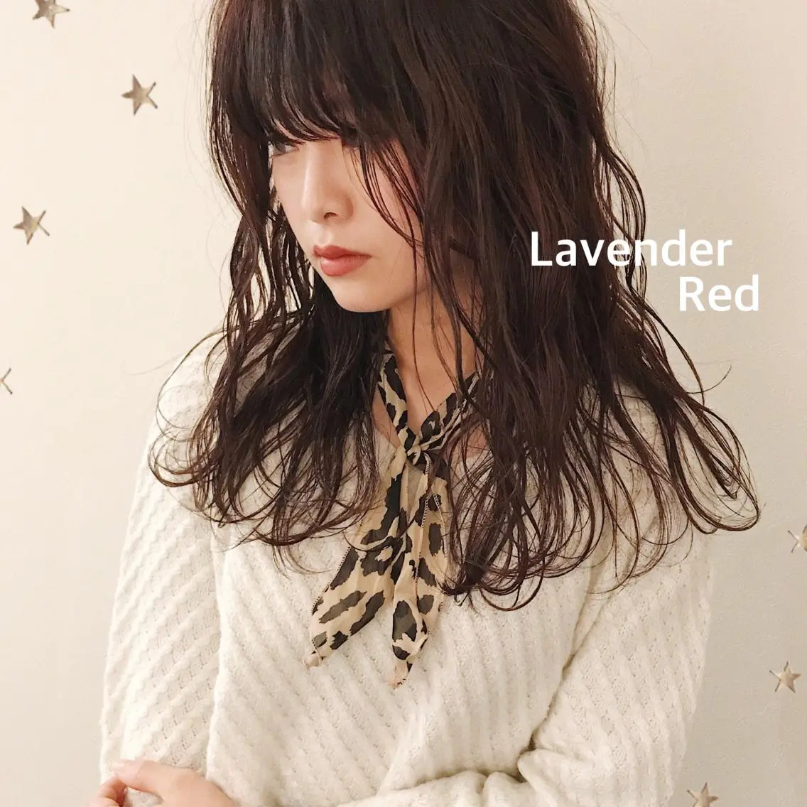 セミロング カラー カット ヘアカラー 市川 千夏のヘアスタイル