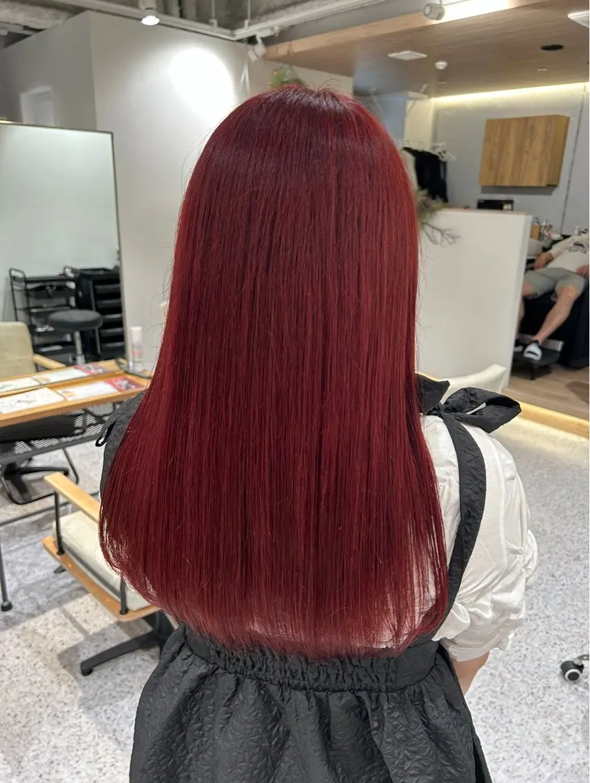 ロング ヘアカラー hair&eye🎀 /momoKaのヘアスタイル