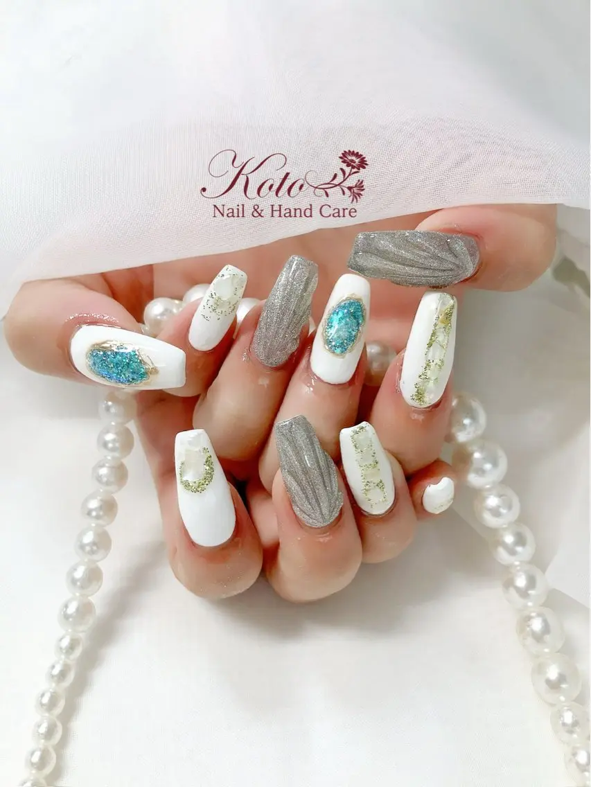 ネイル 長さ出し ジェルネイル 持ち込み ニュアンスネイル 赤色 ハンドネイル Nail Salon KOTOのネイルデザイン
