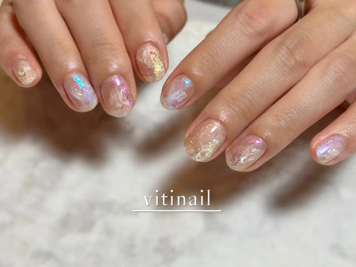 ネイル ハンドネイル vitinail／ 𝘠𝘶𝘬𝘪.のネイルデザイン