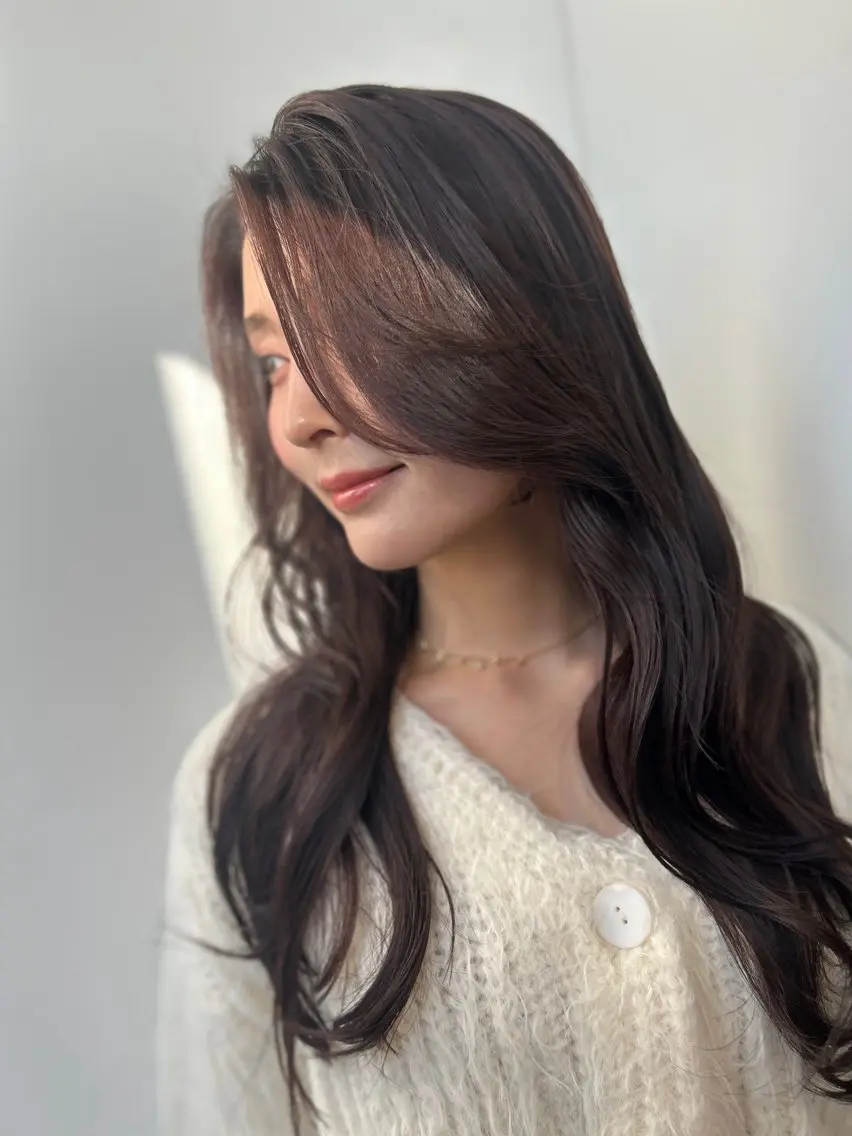 セミロング カラー ヘアアレンジ 【代表】 たき〜のヘアスタイル