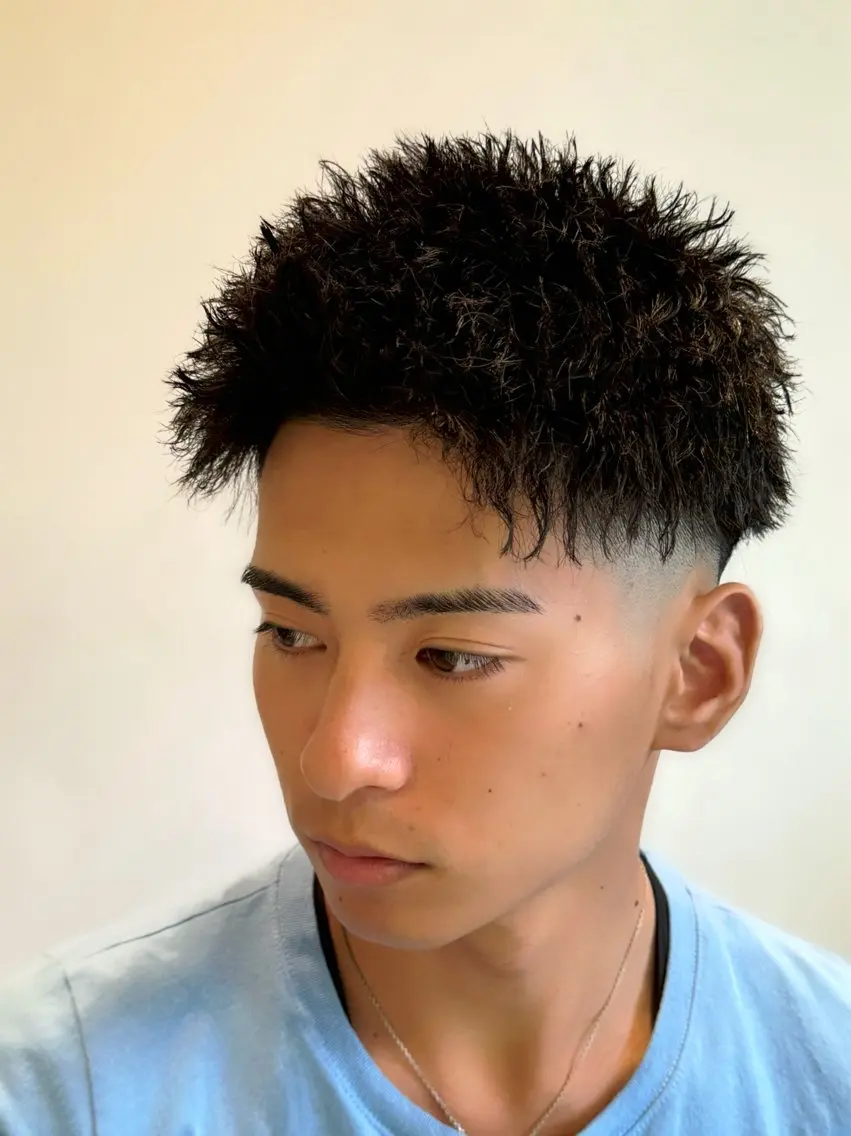 メンズ パーマ 米山 陽太のヘアスタイル