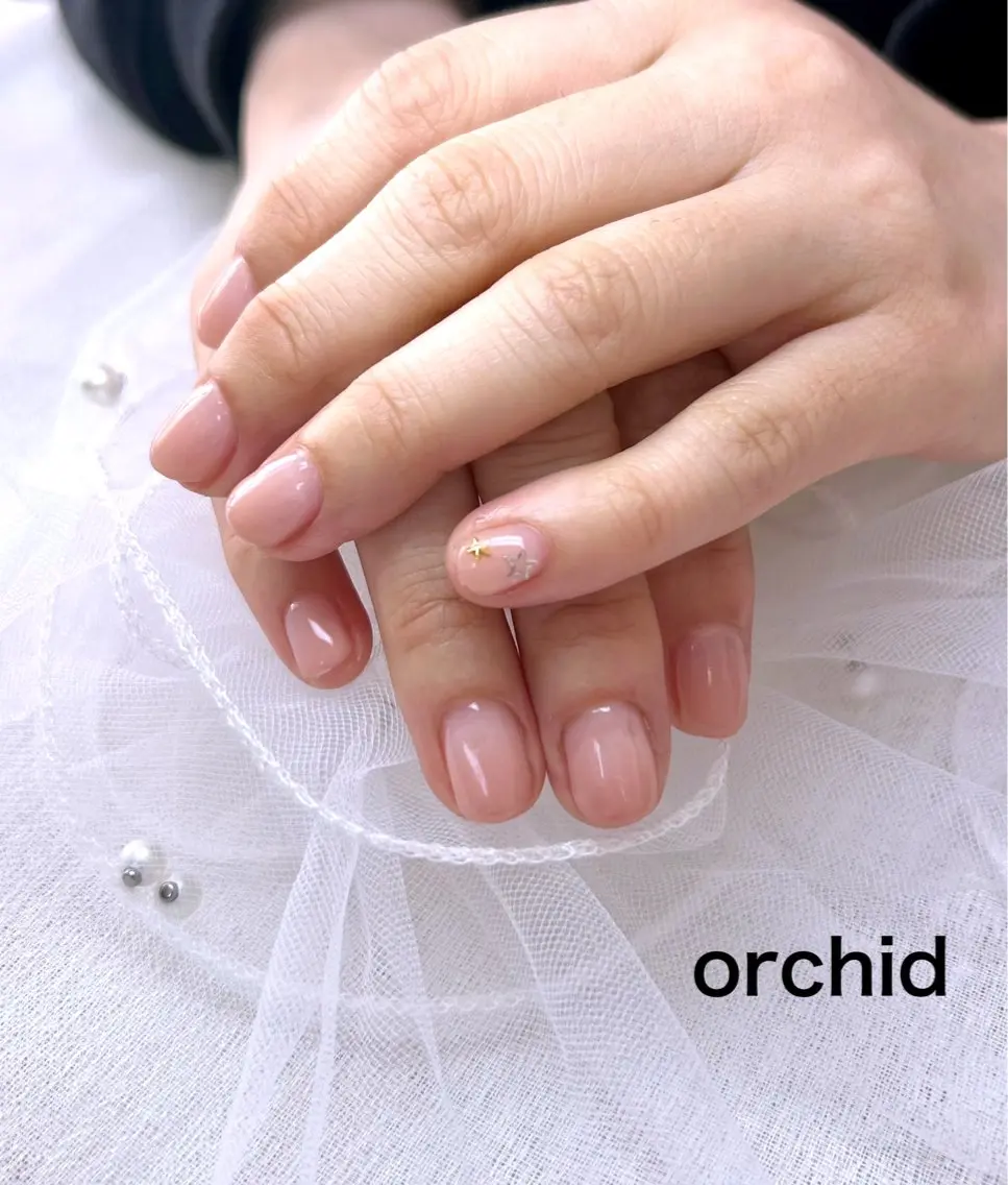 ネイル ハンドネイル フットネイル orchid ♡オーキッドのネイルデザイン