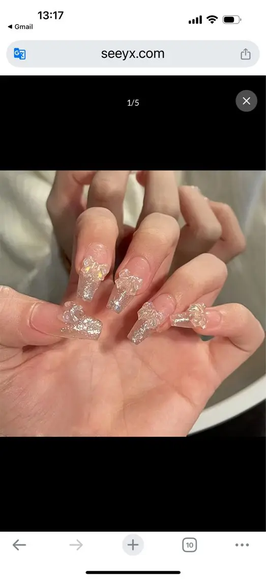 ネイル ネイルチップ Gemini nail.Yukiのネイルデザイン