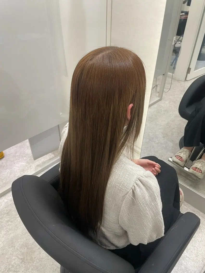 ロング カラー ヘアカラー TheEct Q'n ໒꒱· ﾟななこのヘアスタイル
