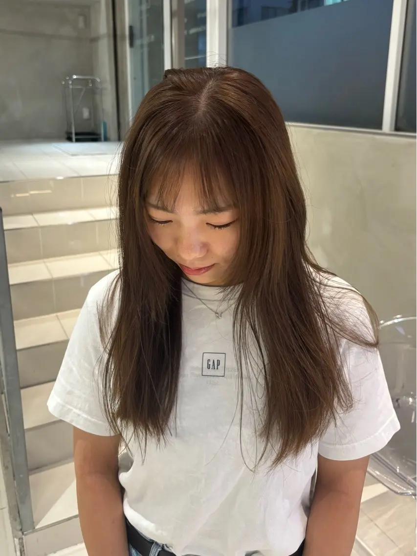 🏷️艶髪ワンカラー🧚🏻の写真