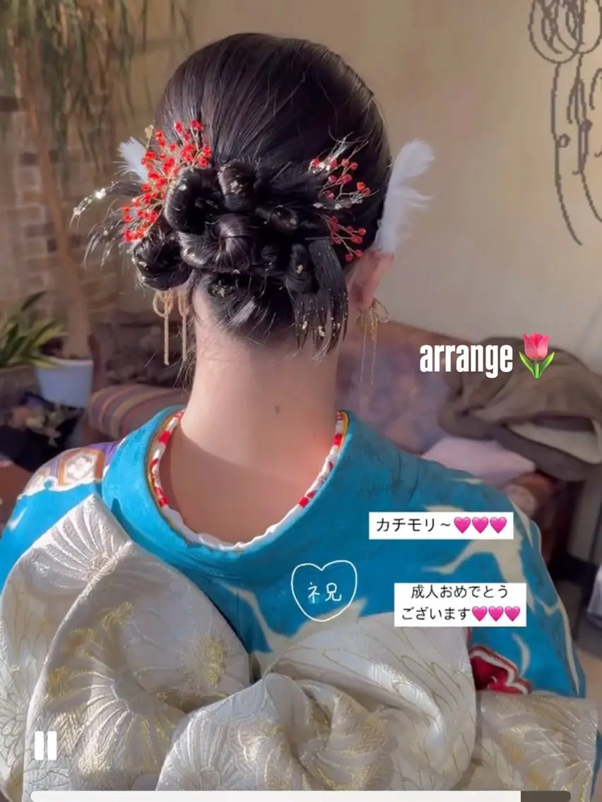 ロング ヘアセット Lyhair🦊🎀 AKIのヘアスタイル