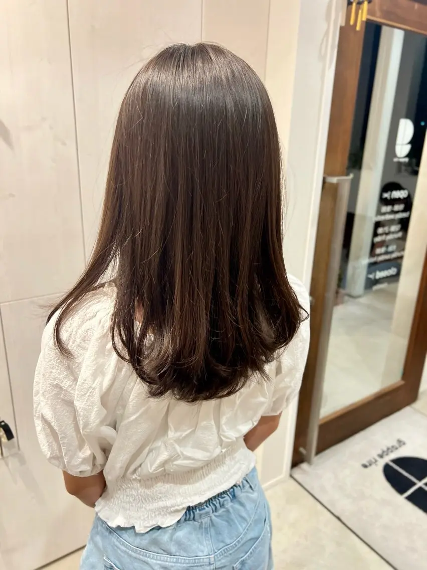 セミロング カット 和田 亘平のヘアスタイル