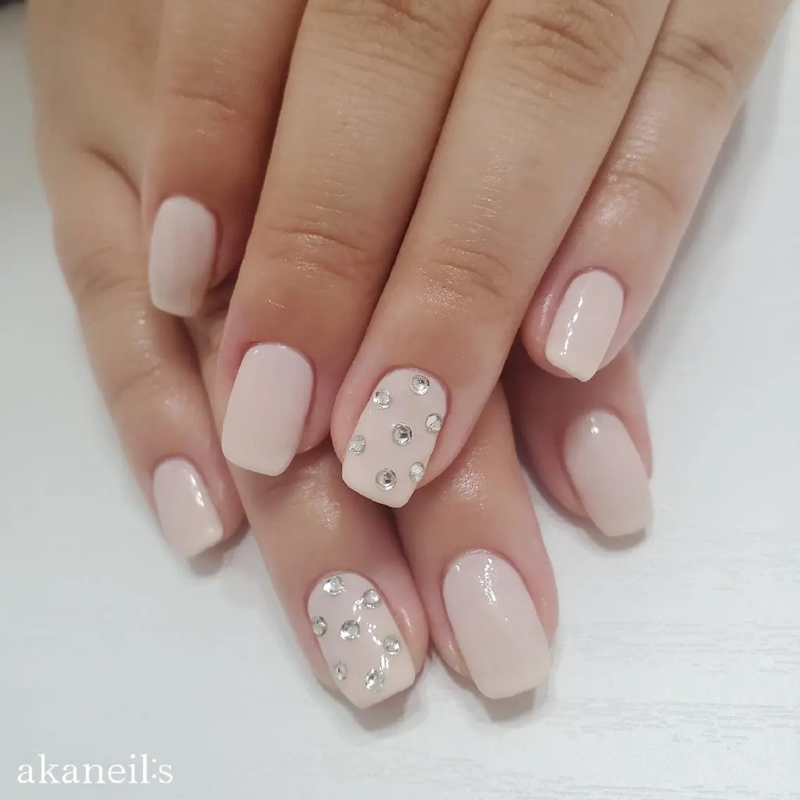ネイル ブライダルネイル 【akaneils】 アカネのネイルデザイン