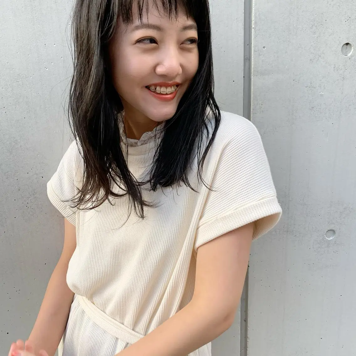 ロング カラー ロング カット 榑松 恵里のヘアスタイル