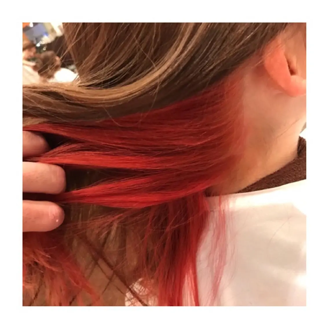 ミディアム ヘアカラー 小森谷 亮太のヘアスタイル