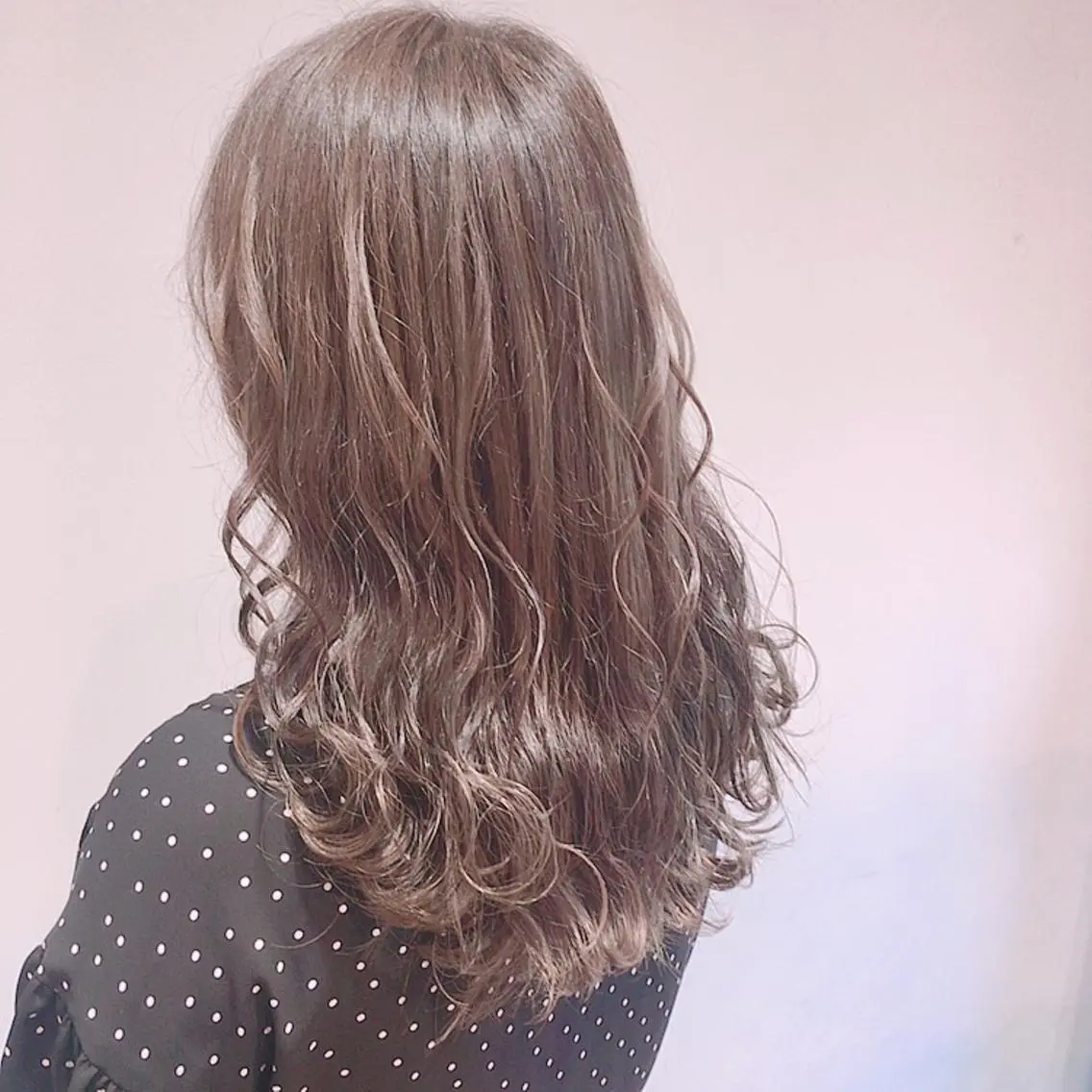 セミロング カラー 韓国風ヘア✻透明感 カラー✻yukaのヘアスタイル