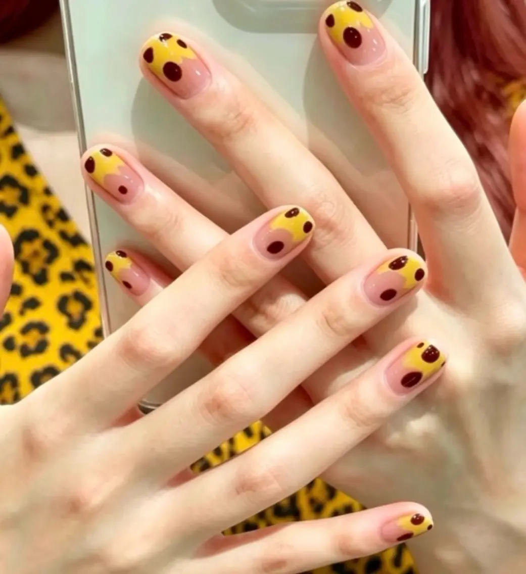 ネイル ハンドネイル H3 Nail Tsuki🦋💙のネイルデザイン