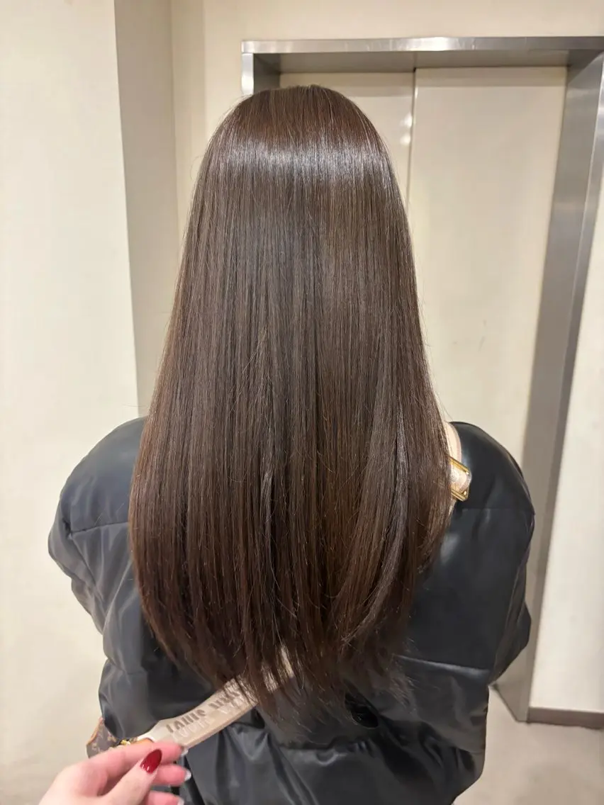 カラー ヘアカラー hair &eye あおいのヘアスタイル