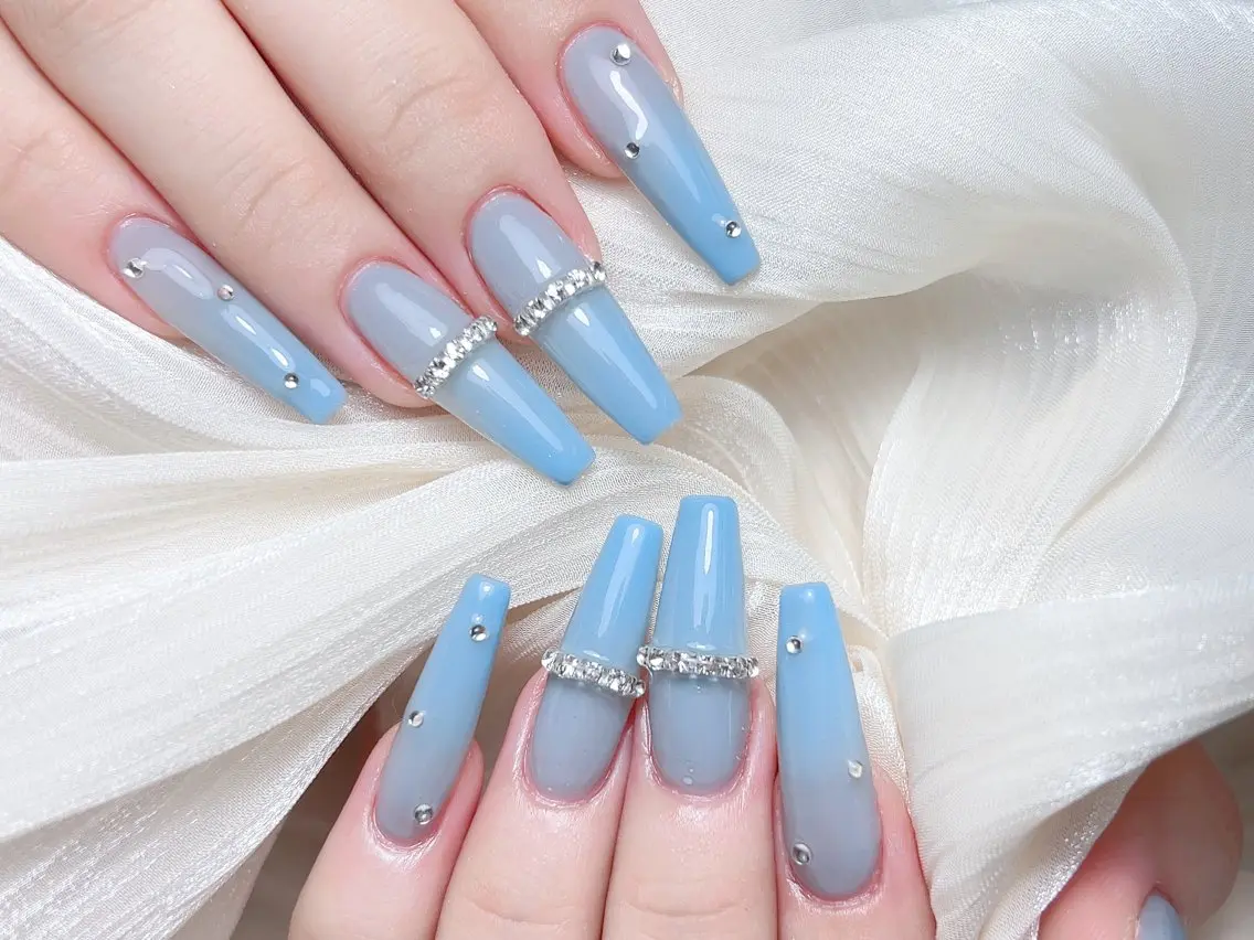 ネイル ハンドネイル M 🌷Nail 長さだし専門店のネイルデザイン