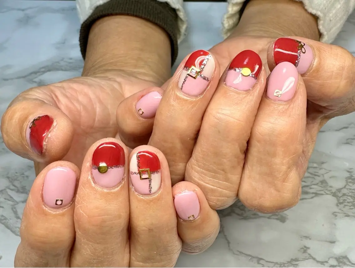 ネイル アートネイル オーロラネイル ラメ(グリッター) ミラーネイル ニュアンスネイル Mai’s nailのネイルデザイン