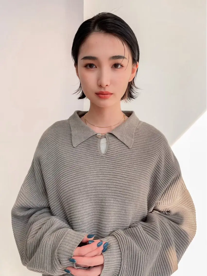 ショート ボブ カット トリートメント メンズカット メンズパーマのヘアスタイル