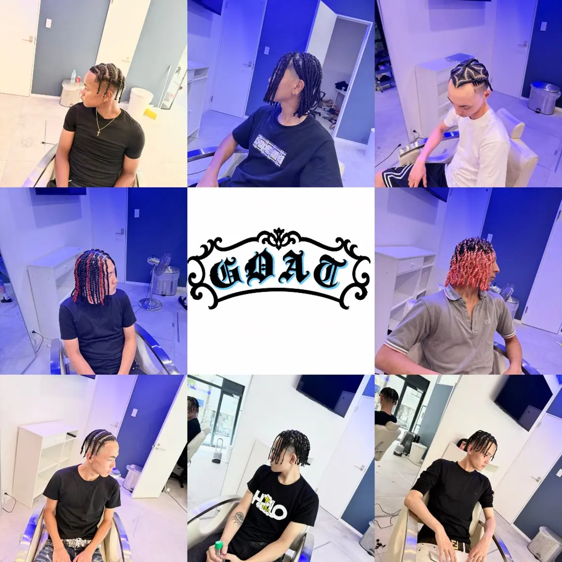 メンズ メンズ特殊パーマ特化 比嘉志温のヘアスタイル