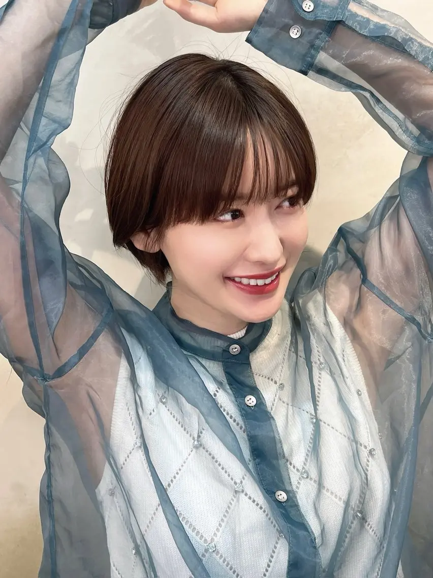 ショート ショートヘア ショート/ボブ manakaのヘアスタイル