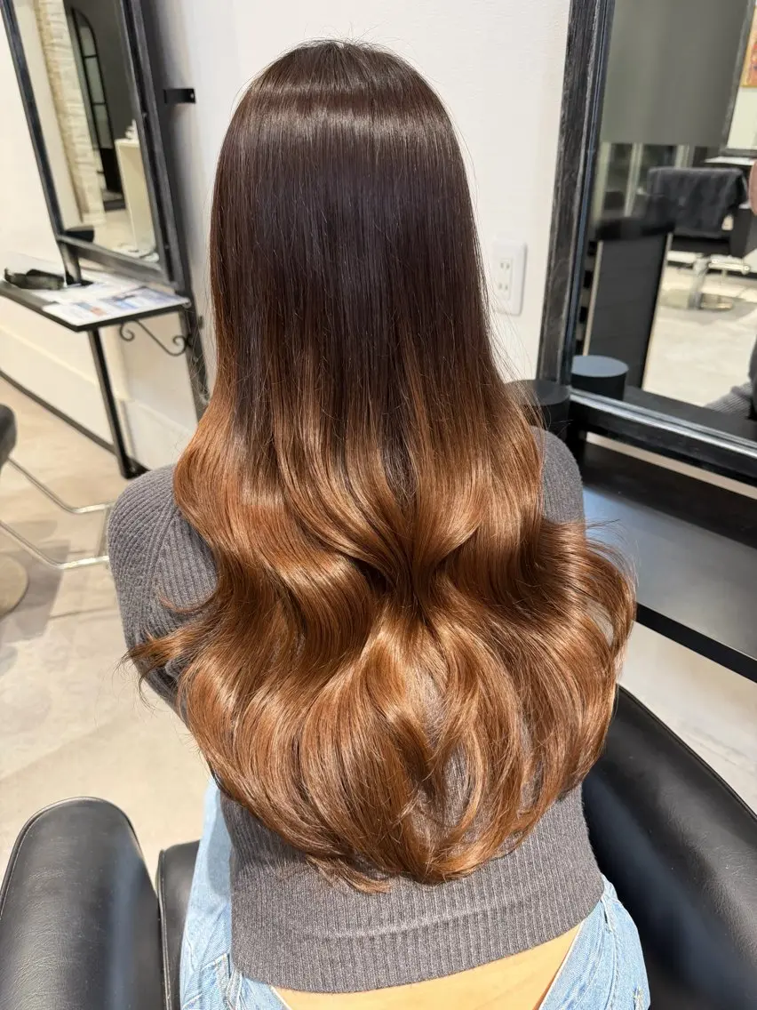 カラー 川上 華央のヘアスタイル