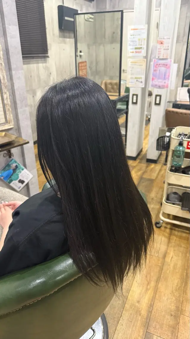 カラー ヘアカラー トリートメント 今瀬 斗羽のヘアスタイル