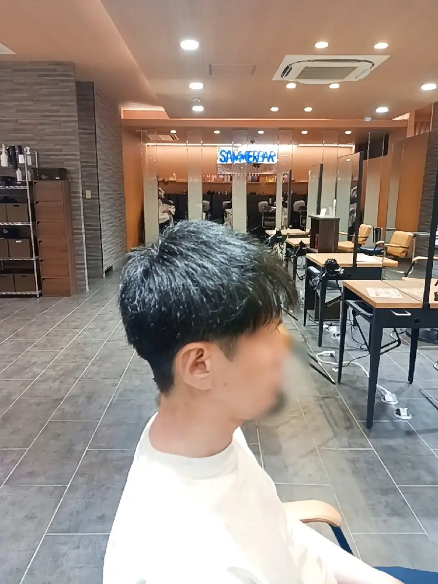 メンズ 羽田野 紗可のヘアスタイル