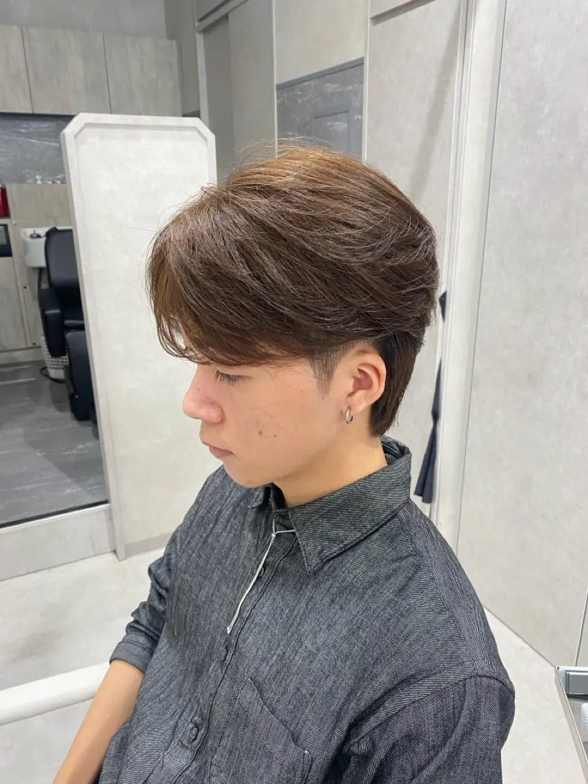 ショート 大川 夏緑のヘアスタイル