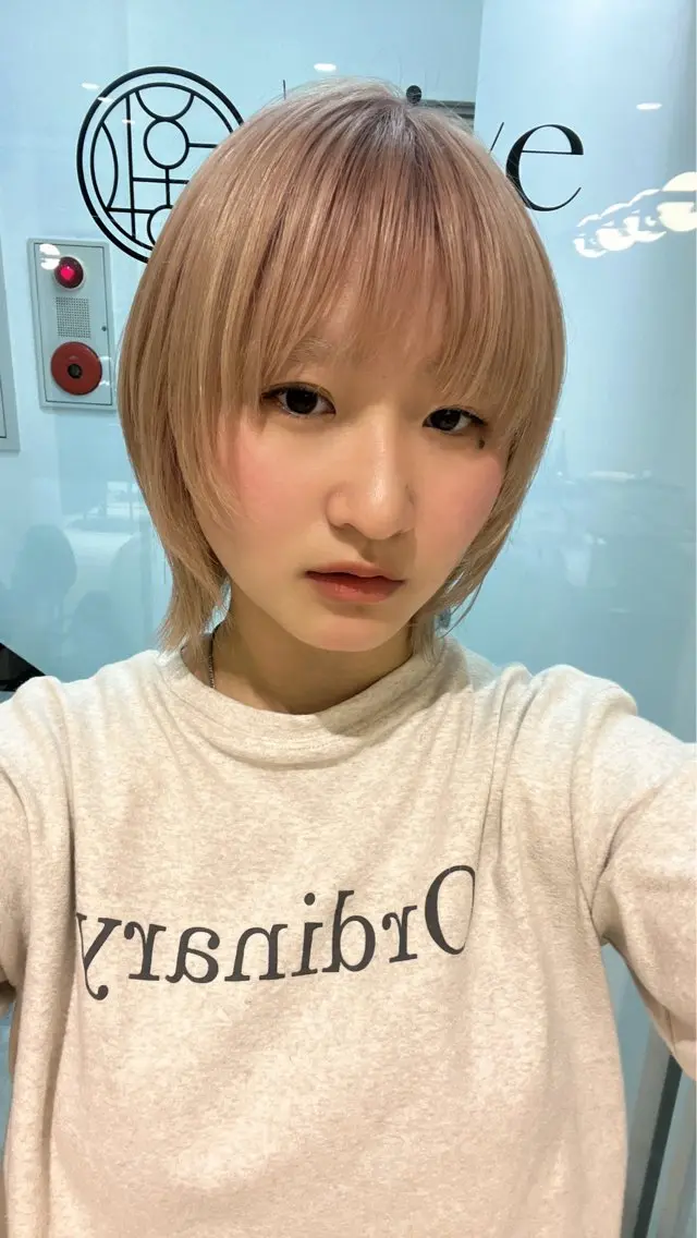 ショート ヘアカラー ブリーチモデル募集中 /表参道/うららのヘアスタイル