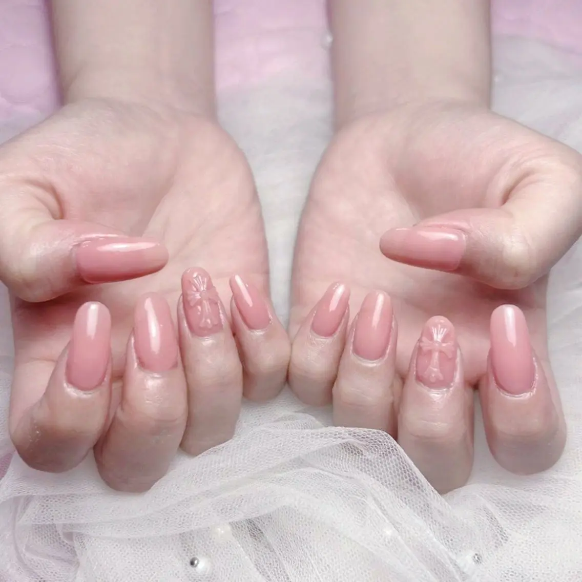 ネイル ハンドネイル Jr.ネイリスト🤍 【Alissa】新栄のネイルデザイン