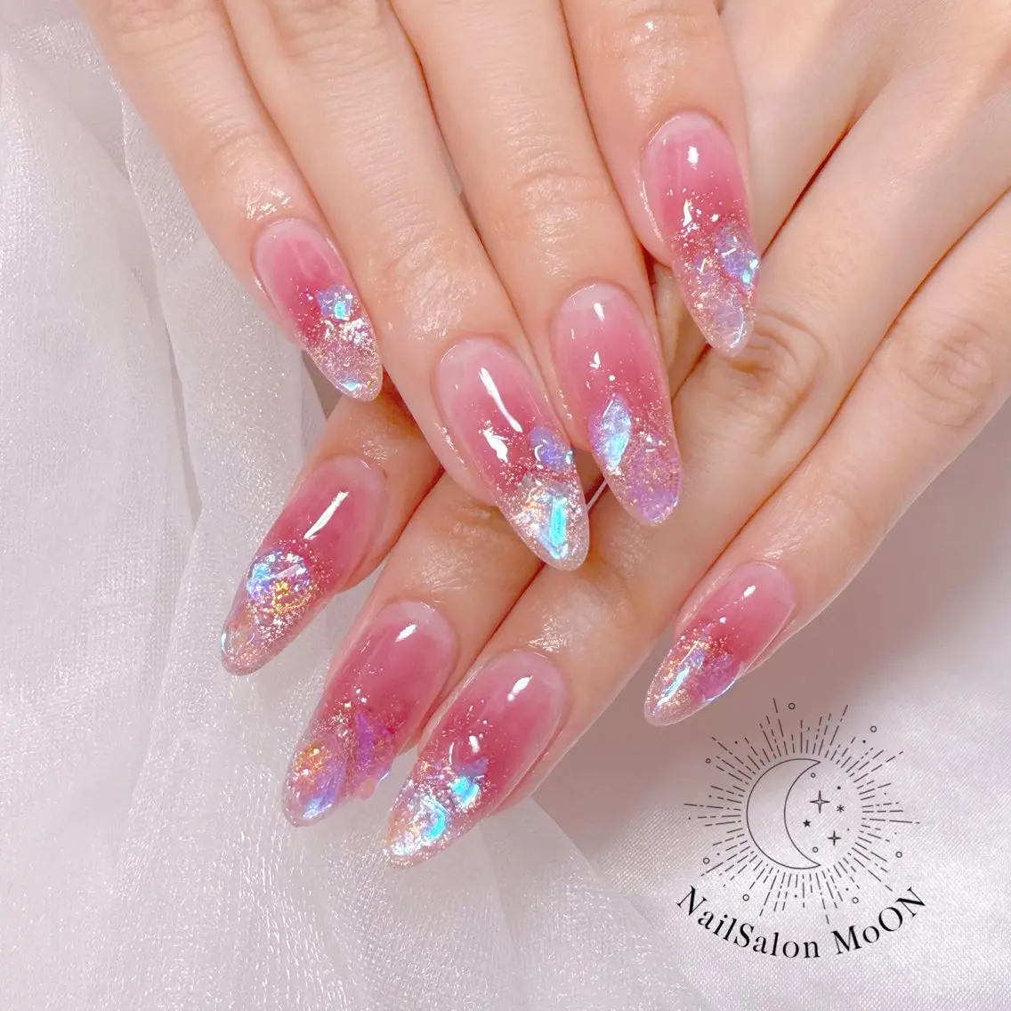 ネイル ハンドネイル ハンドケア MoON...❤︎ MeGuのネイルデザイン