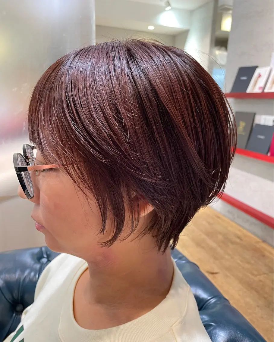 ショート カット ヘアカラー Attirer Kaiのヘアスタイル