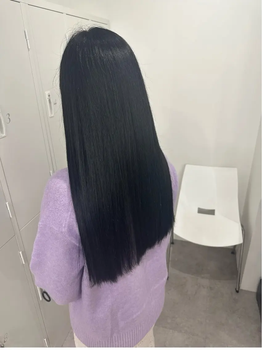 ロング カット ヘアカラー トリートメント 🫧とぅるん艶髪🫧 透明感カラー×猿渡のヘアスタイル