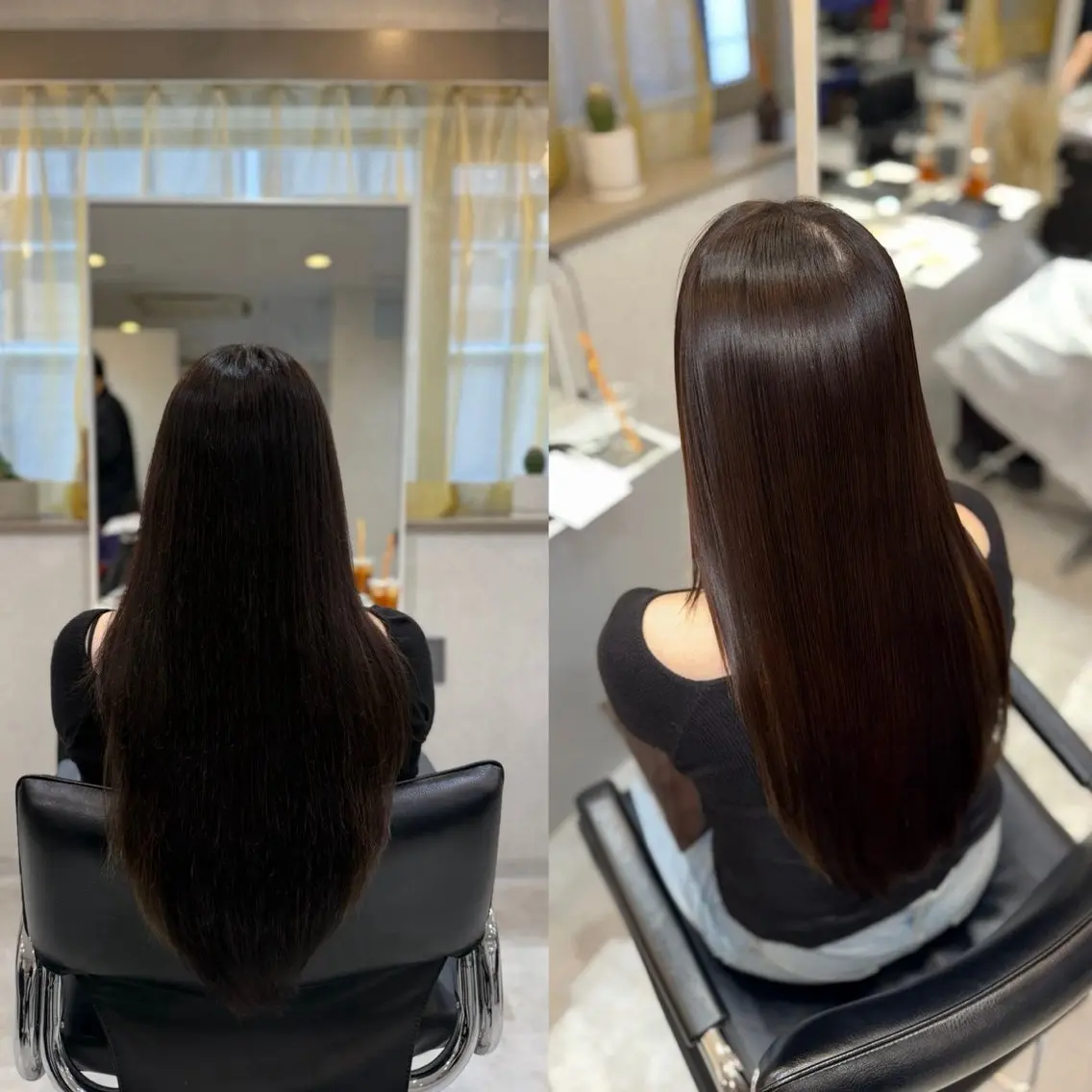 ロング 藤田 准のヘアスタイル