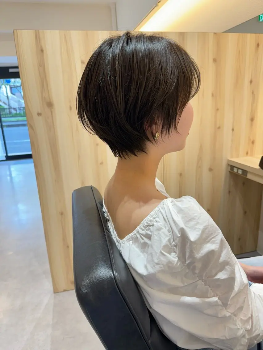 ショート ショートレイヤー レイヤーカット ショートヘア 中野 恵脩のヘアスタイル