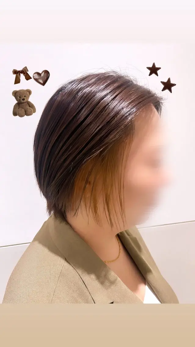 ロング カラー ヘアカラー 🤍ちなみ 🤍のヘアスタイル
