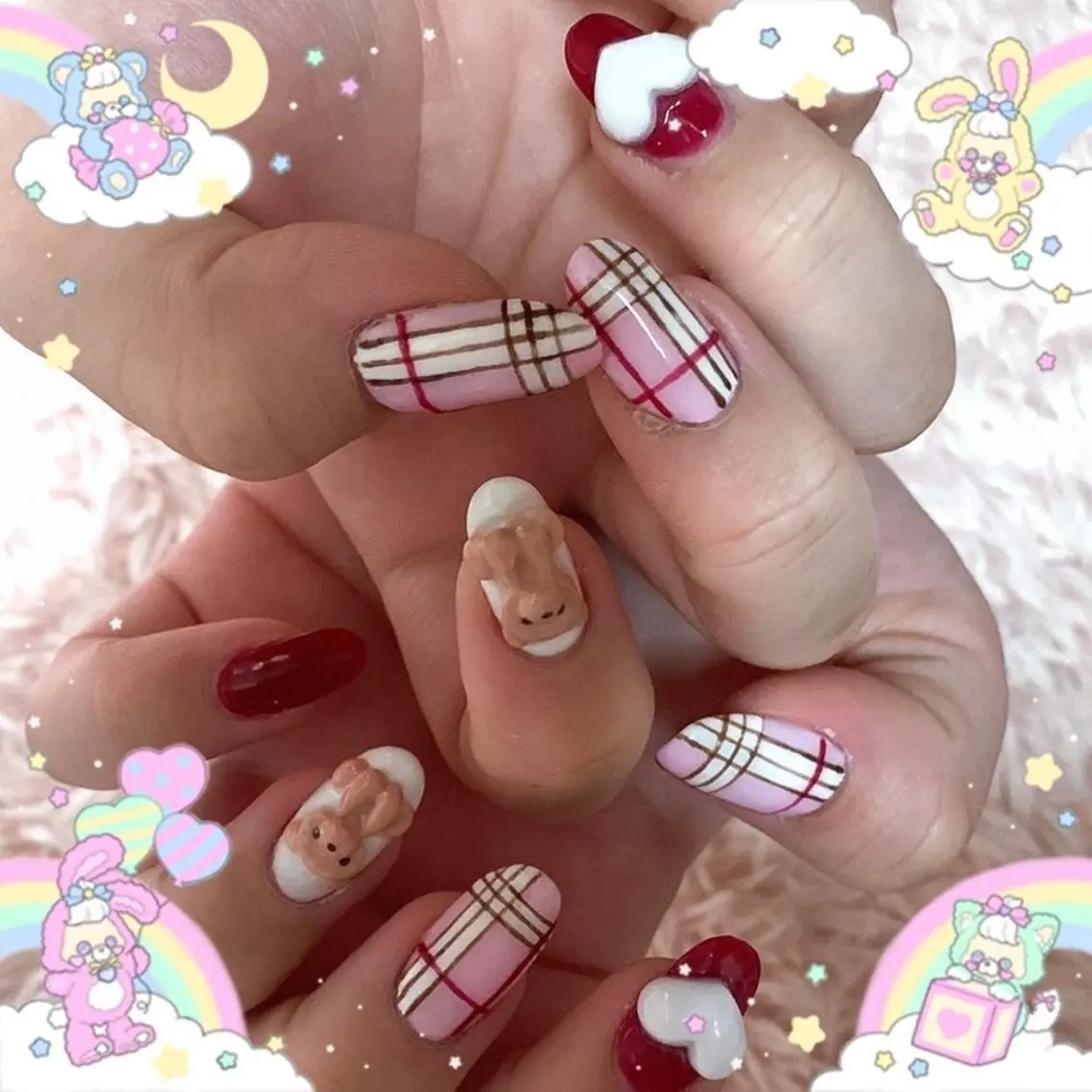 ネイル 【Jr】R♡ Ashliyのネイルデザイン