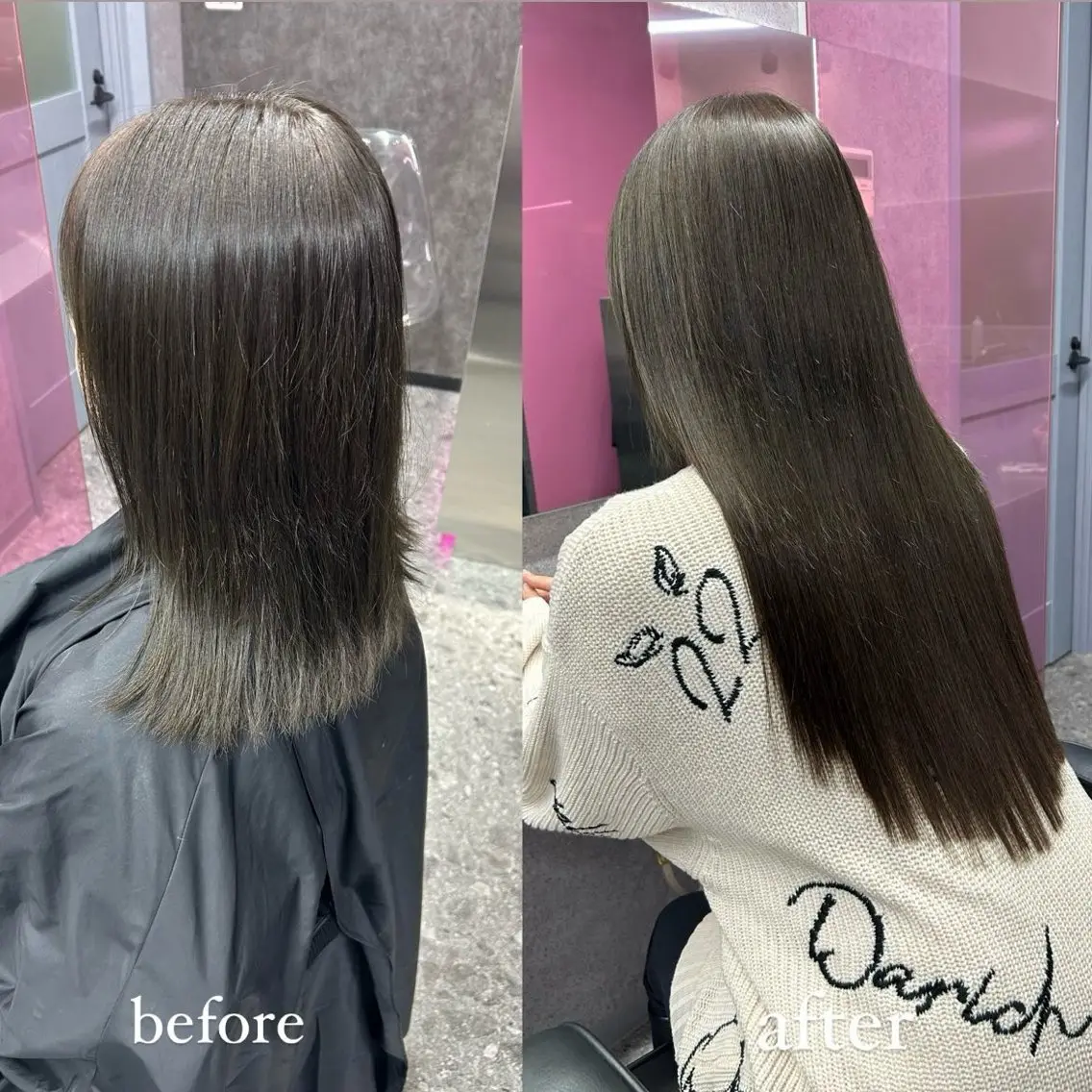 2回目以降 ✨▫️ワンカラー＋最高級人毛100%バージンレミーエクステ80本▫️の写真