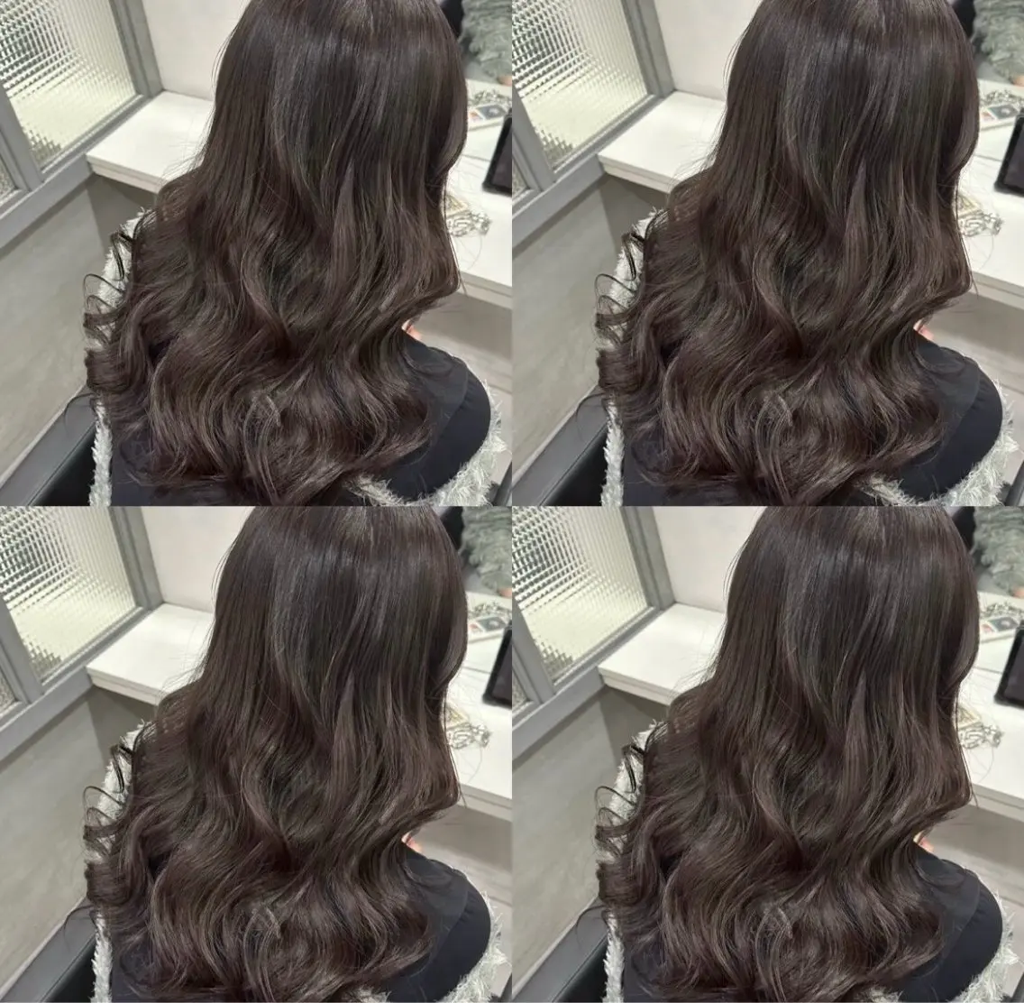 ロング カラー 💗シールエクステ/ 羽エク/あおい💗のヘアスタイル