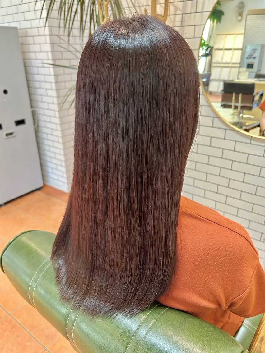 ロング カラー カット ヘアカラー トリートメント 石井 佑樹のヘアスタイル