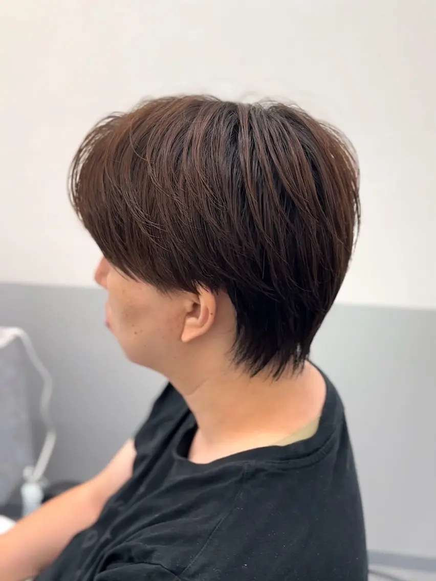 ショート メンズ カット トリートメント ヘッドスパ 【tocca茨木】 MOMOKAのヘアスタイル