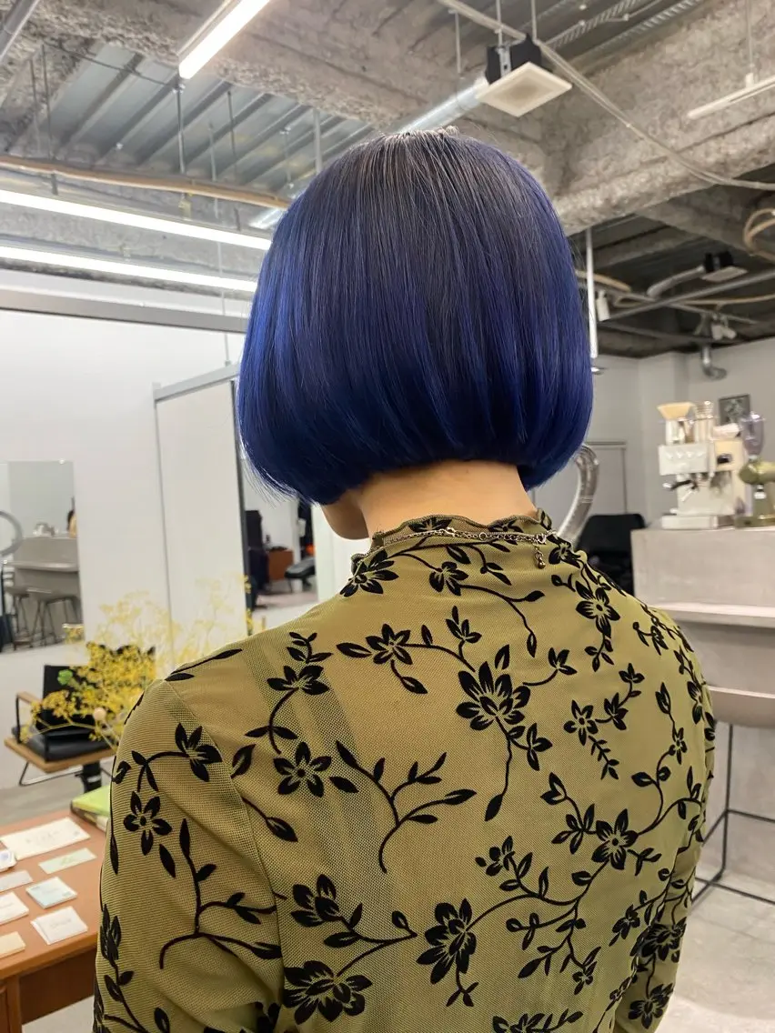 ショート カラー ショートボブ ボブ ショートヘア 顔周りカット/透明感 カラー/rioのヘアスタイル