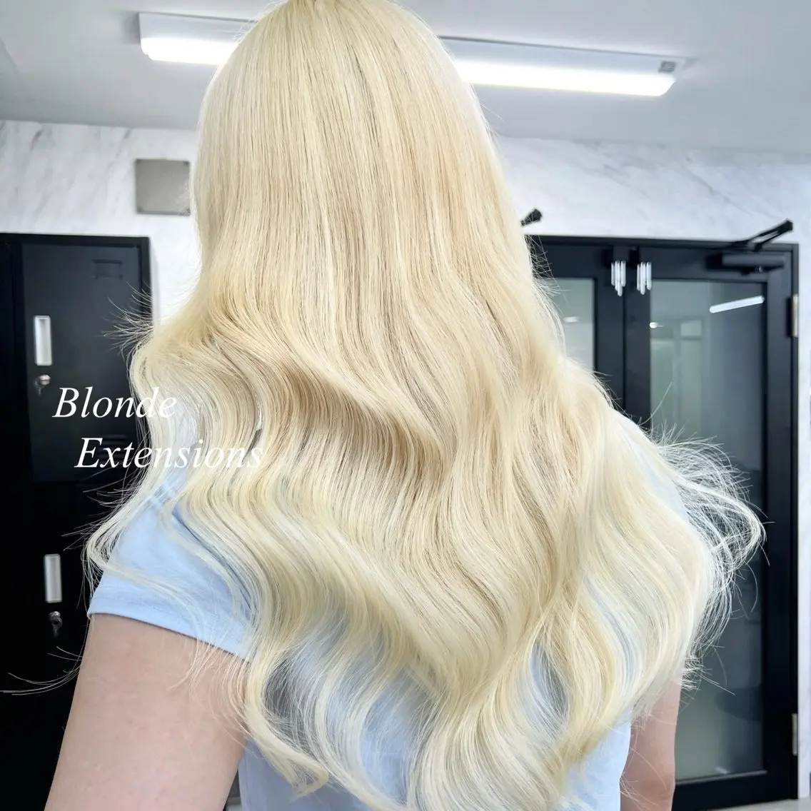 ロング カラー シールエクステ ハイトーンカラー エクステ ヘアカラー エクステ シールエクステ特化 ハイトーン、NANAのヘアスタイル