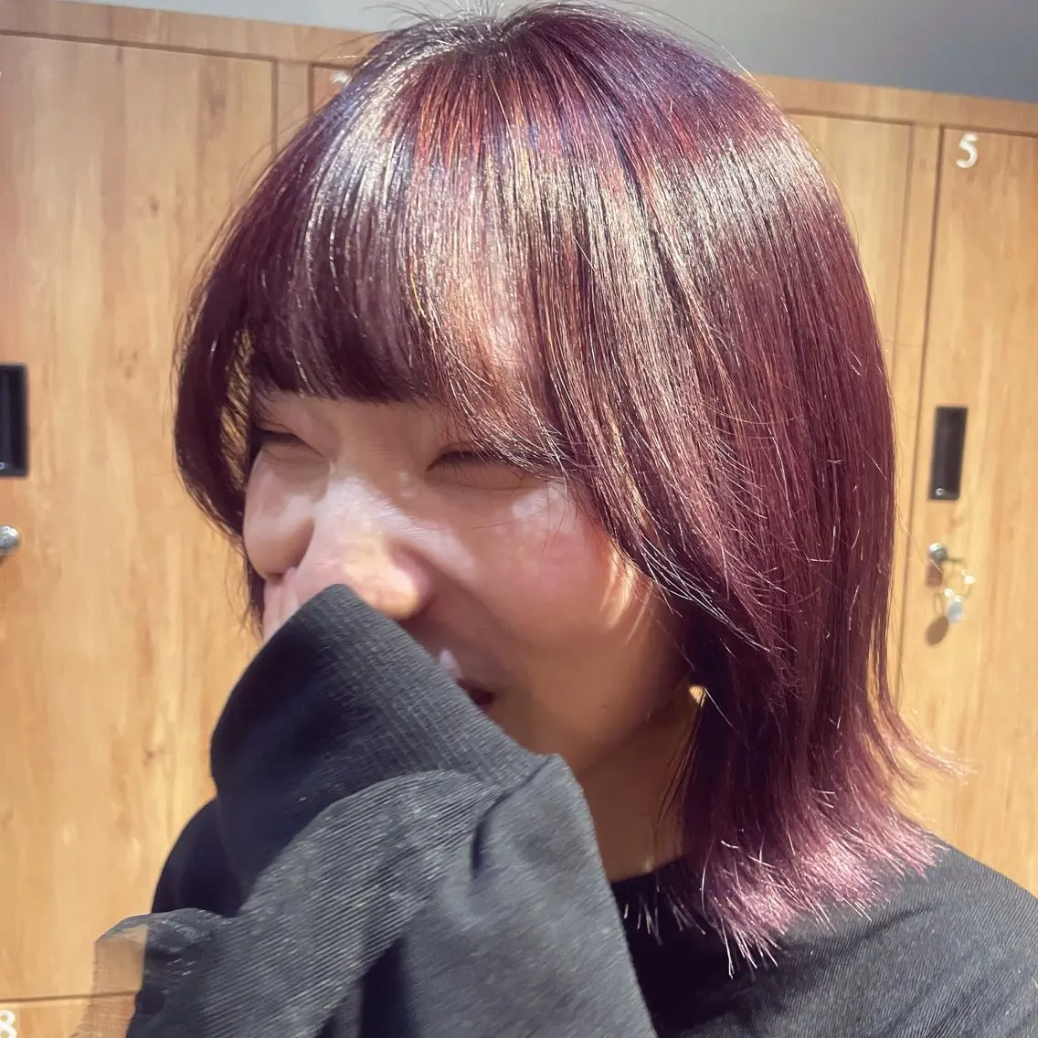 ミディアム ヘアカラー トリートメント 中村 友香🧸 ブリーチ/艶髪カラーのヘアスタイル