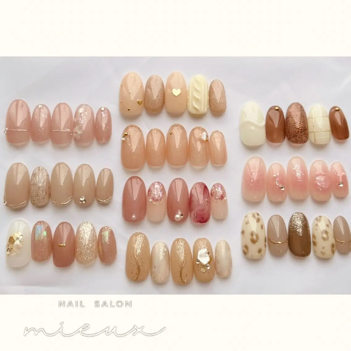 ネイル ハンドネイル nailsalon mieuxのネイルデザイン