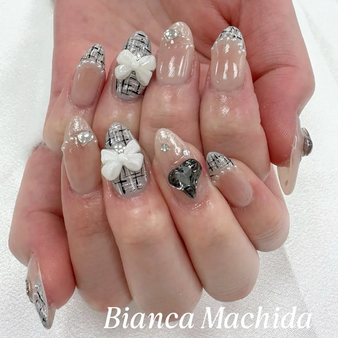 ネイル ハンドネイル Bianca 🌟 yanagihasiのネイルデザイン