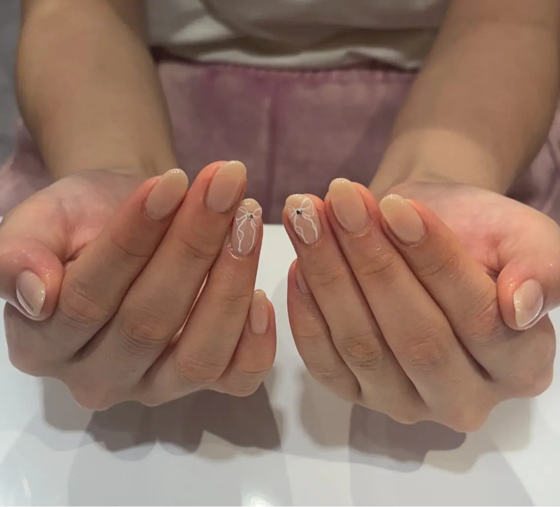 ネイル SHELL NAIL ホノカ🤍のネイルデザイン