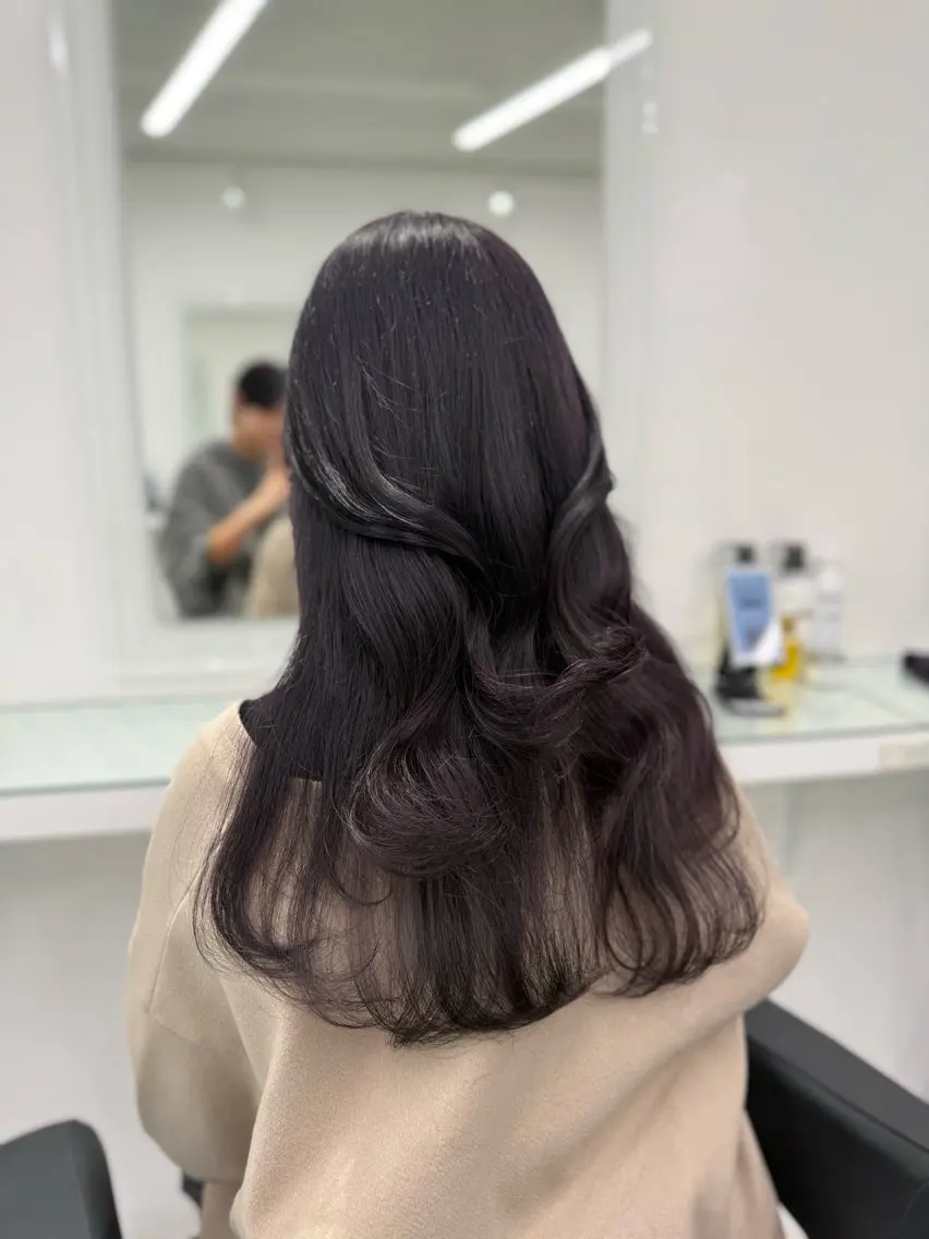 カラー カット ヘアカラー トリートメント ブリーチなし透明感 💗RYOTAのヘアスタイル