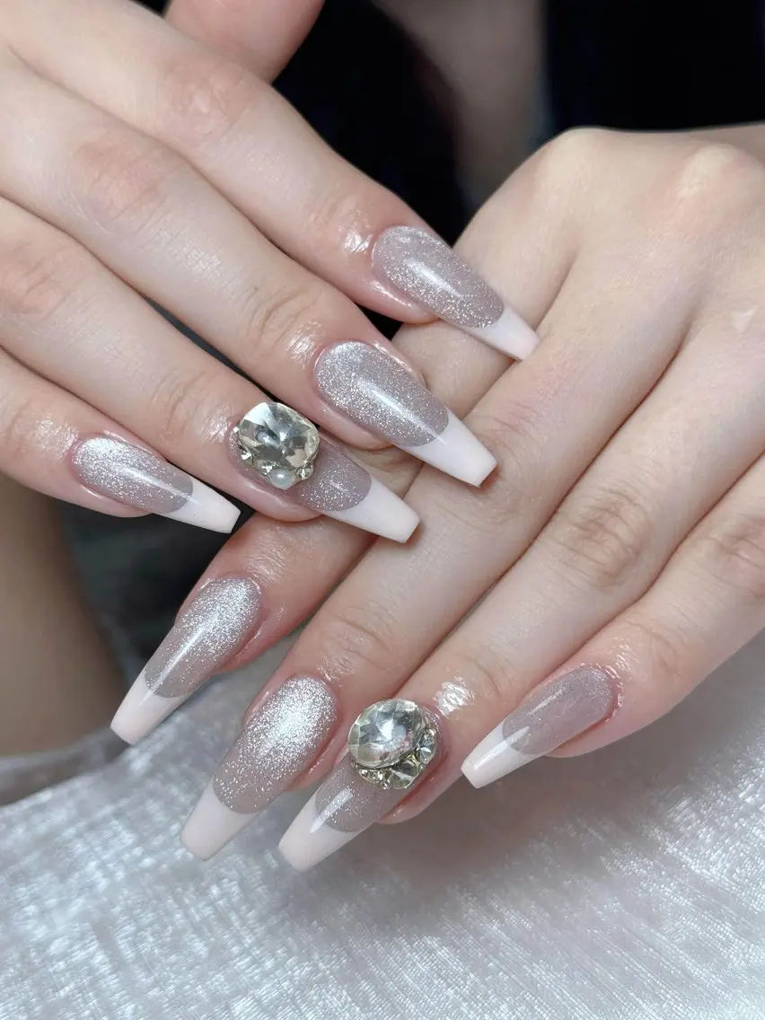 ネイル アートネイル 成人式 ジェルネイル ニュアンスネイル 夏ネイル ハンドネイル Jenn Nail Salonのネイルデザイン