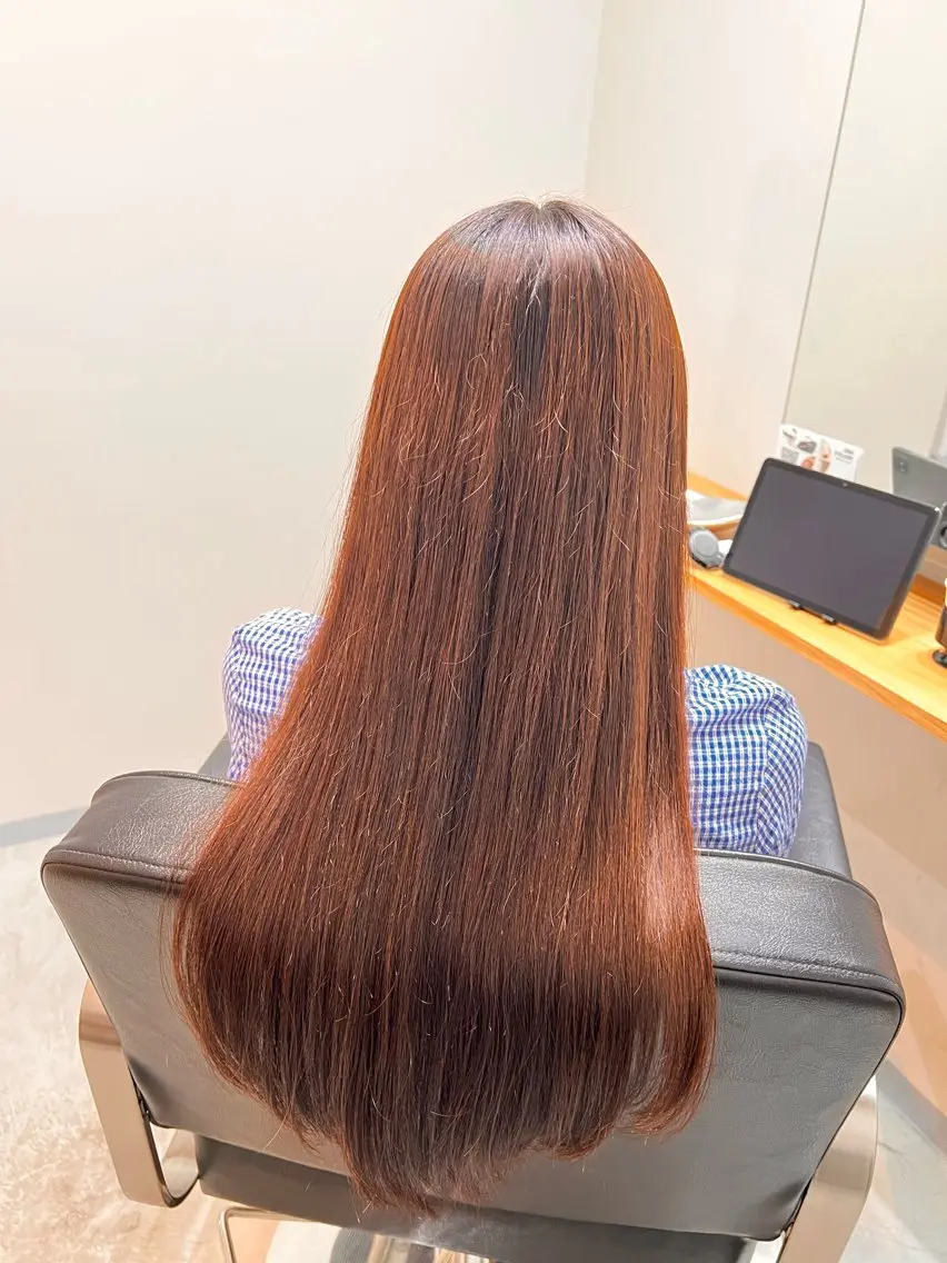 ロング カット ヘアカラー トリートメント リュウガ/艶髪矯正 /透明感カラーのヘアスタイル