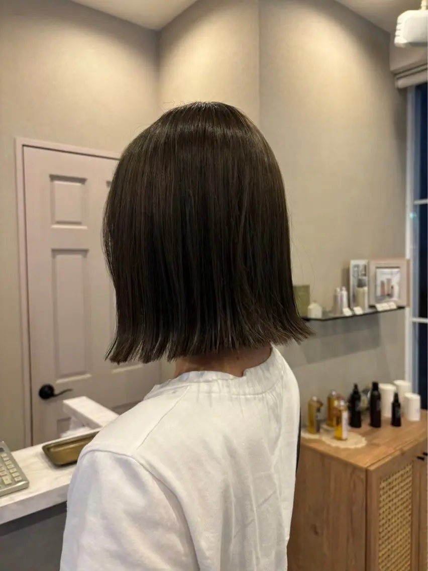 カラー hinata 🩵のヘアスタイル